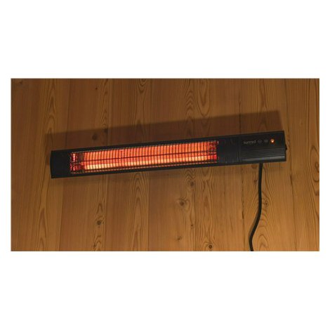 SUNRED | Heater | RD-DARK-20, Dark Wall | Infrared | 2000 W | Number of power levels | Suitable for rooms up to m² | Black | IP - 7